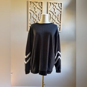 NATURAL LIFE Charcoal Gray Sweater